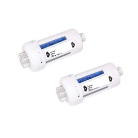 PneumaticPlus Compressed Air in-Line Desiccant Filter Dryer for Spray Gun or Pneumatic Tools - DFD-10 (Pack of 2)
