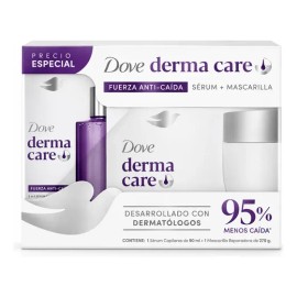 Kit Dove Derma Care Anticaída Serum 50ml Y Mascarilla 270g.