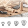 Centring Point, Wooden Dowel Centring Tips, 16-Piece Dowel Marker Set,