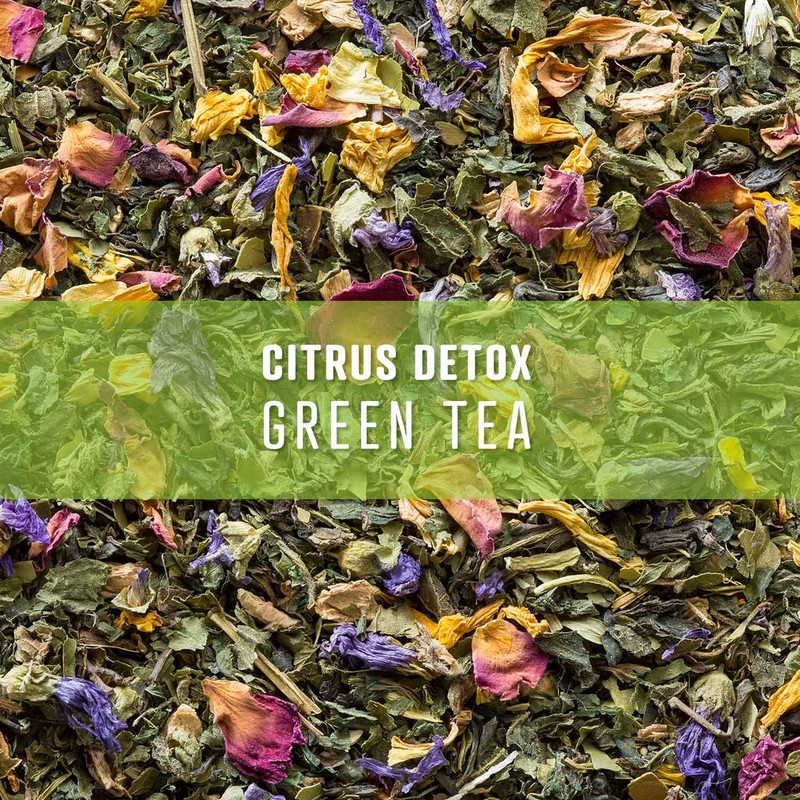 Elevate Tea Citrus Detox Tea - Loose Leaf Green Tea.