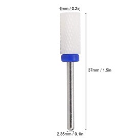 ANKROYU 1.5 in Grinding Head, Ceramic Ceramic Polishing Head, Ceramic Grinding Head, Ceramic Grinding Bits, Flat Tip Grinding Bit for Engraving Polishing