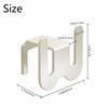 4 Pack No-Drill RV Shoe Rack - Over Door/Wall-Mounted Shelf,