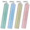 MOTion 209822 Slim Folding Ruler with Protractor, 11.8 inches (30
