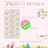 YaYaFunFun 2pcs Easter Table Cloth Party Plastic Easter Bunny Tablecloths,137