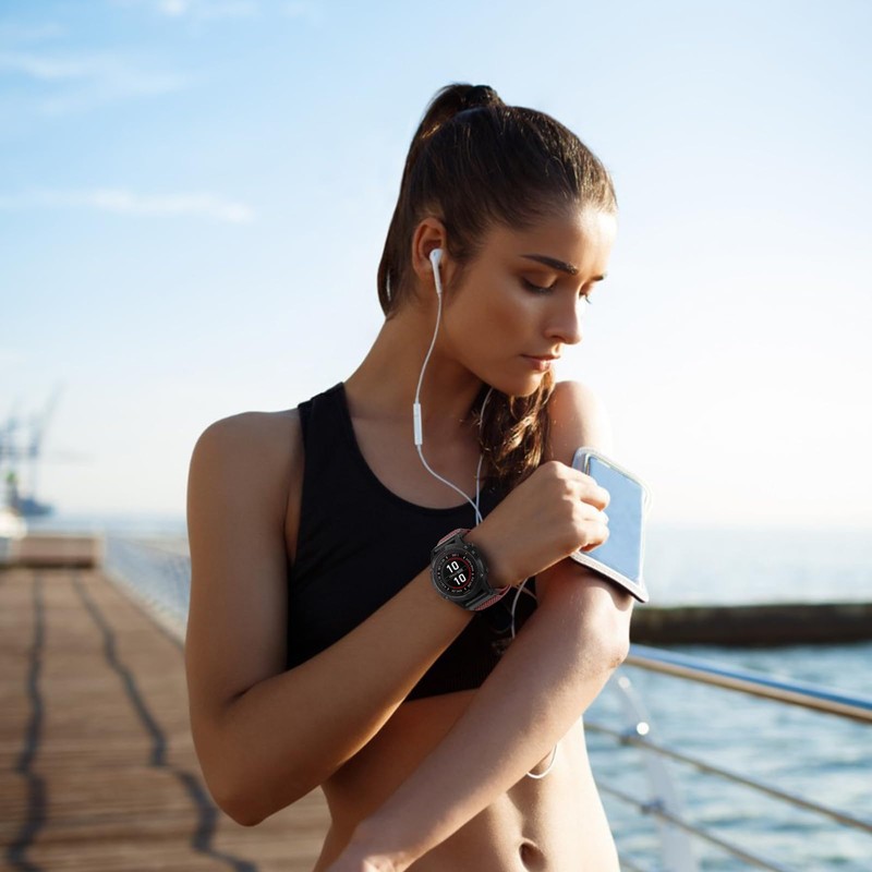 TumpCez 22mm Watch Bands for Garmin Fenix 8 47mm/Fenix E