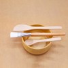 4 Pcs Facial Mask Mixing Tool Kit Wood Facial Skincare