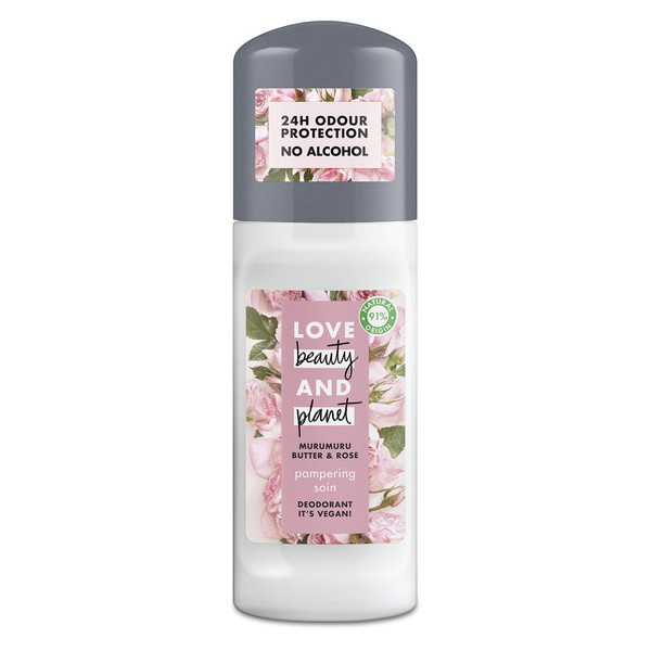 Love Beauty And Planet, Pampering Muru Muru Butter Deodorant 50 ml Rose