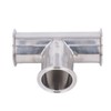 Triple Clamp Tee 3 Way 304 Stainless Steel Hose Pipe