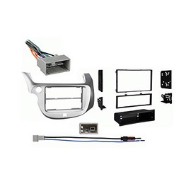 Harmony Audio Compatible with Honda Fit 2009 2010 2011 2012 2013 2014 Multi DIN Aftermarket Stereo Harness Radio Install Dash Kit