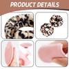 1 Set Of Leopard Print Face Washing Set, 2-Piece Face