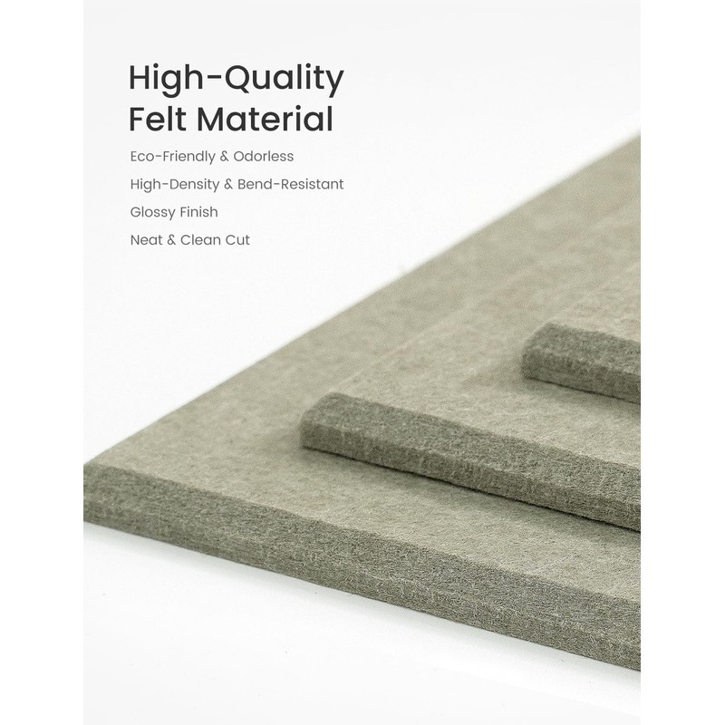 Bumusty Large Cork Board 47"x35" Alternative - 12 Pack Felt