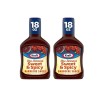 Kraft Sweet & Spicy Slow-Simmered BBQ Barbecue Sauce (18 oz