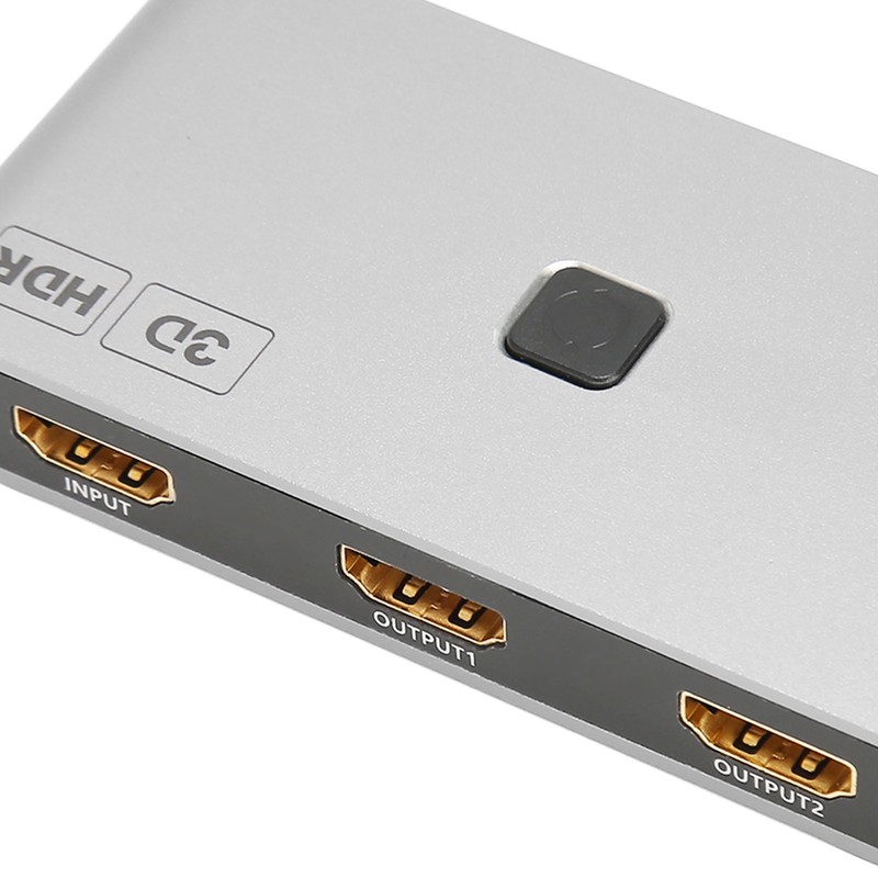 4K HD Switcher 1 in 2 Out Up to 18Gbps