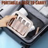 4 Pcs Travel Bottles for Toiletries, 100ml Refillable Travel Containers
