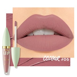ZUK Matte Liquid Lipstick for Women, Long Lasting Lipstick, Highly Pigmented Lip Stain, Smudge-proof, Waterproof, Cruelty-free and Vegan