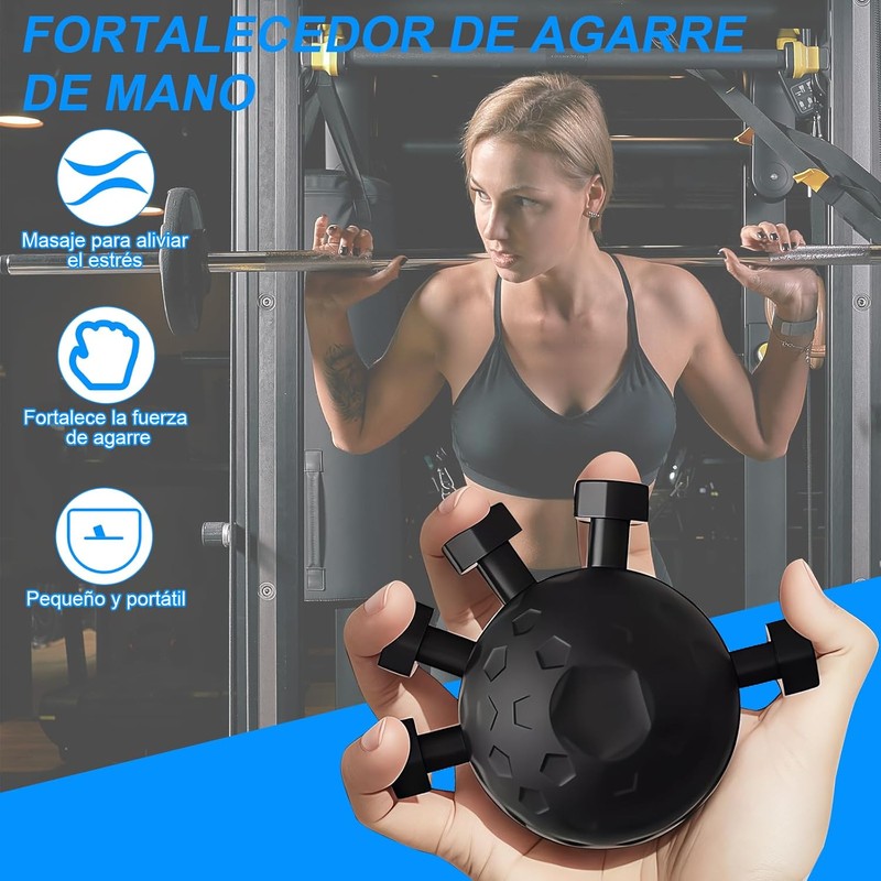2PCS Ejercitador de Mano, Hand Grip, Antebrazo Ejercitador, Ejercitador de