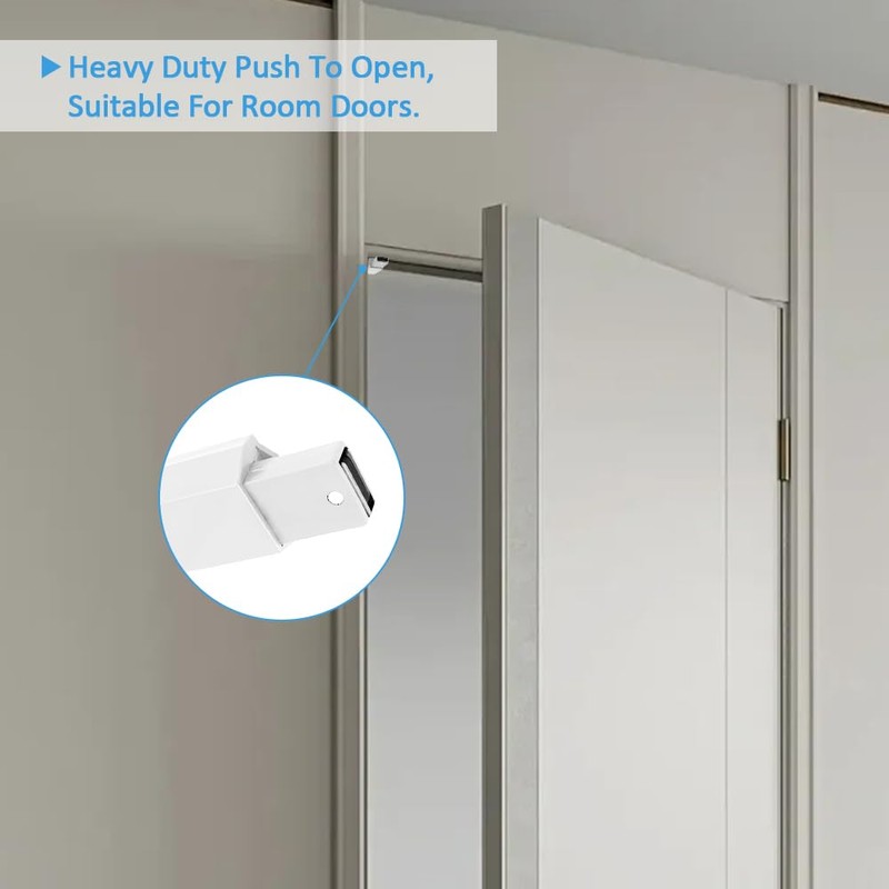 Redunest Heavy Duty Push to Open Door Latch, 5 Pack