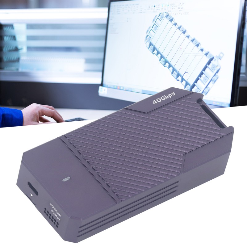USB 4.0 SSD Enclosure 40Gbps M.2 NVME Solid State Drive