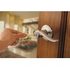 Kwikset 405BL-S Balboa Reversible Keyed Entry Door Leverset with SmartKey
