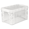 Advantus 40307 Super Stacker Storage Boxes, Hold 400 3 x