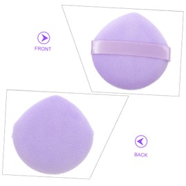 SAFIGLE 10Pcs Portable Makeup Fluffy Beauty Puff for Face Powder Application for All Skin Types for Daily Use and Travel