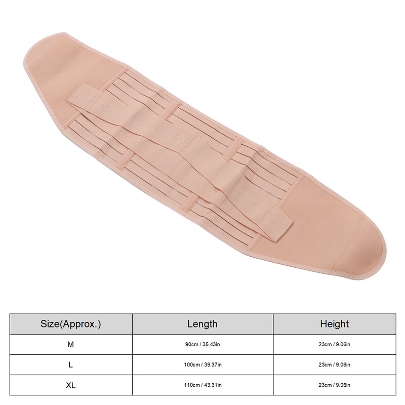 Postpartum Belly Band Polyester Abdominal Binder Support Wrap Belt Body