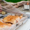 Breeo Rotisserie Flat Basket - Rotisserie Grill Accessory for Chicken,
