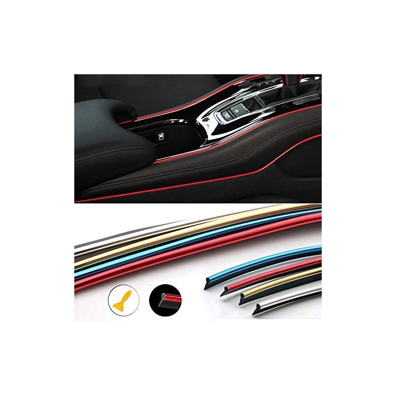 MASO Car Interior Trim Trim Universal Decoration Pinstripe Tape 10M