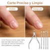 5 Piezas Kit de Manicura, Herramientas de Manicura y Cuidado