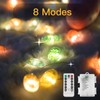 suddus Easter Lights String Battery Operated with Remote 40 Led