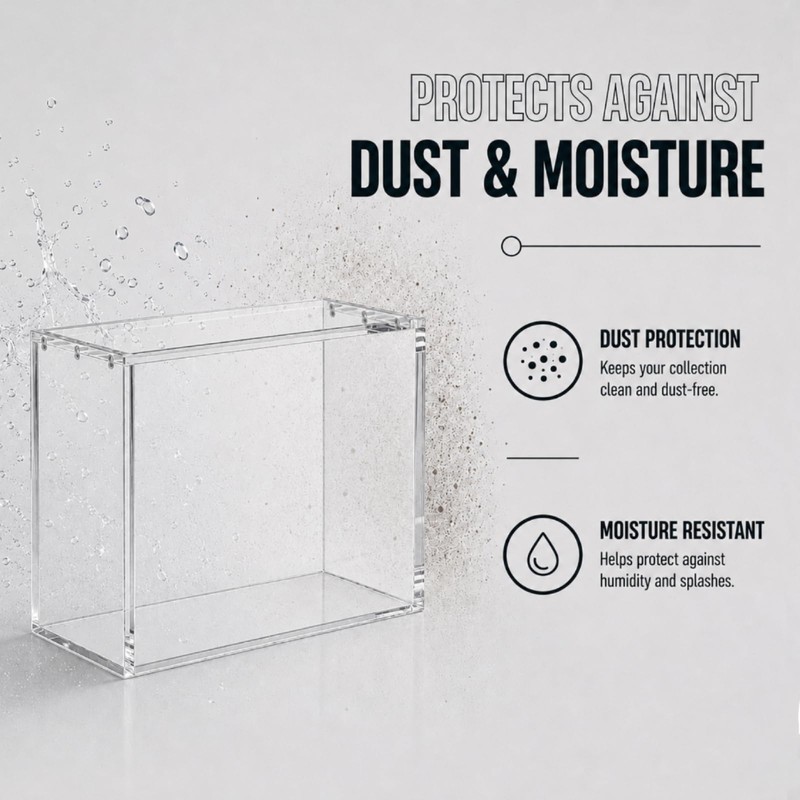 Supuca ETB Protector Case, 5mm Elite Trainer Box Acrylic Display