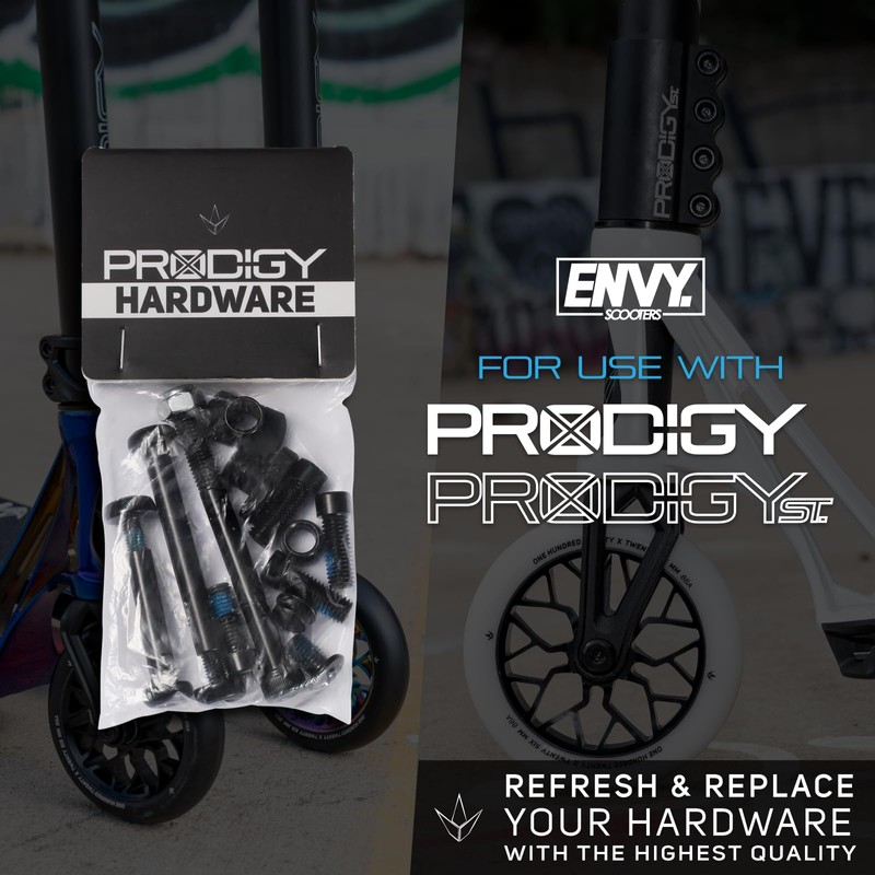 Envy Scooters Prodigy X Hardware Replacement Pack – 40mm, 62.6mm,