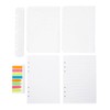 Okuna Outpost A5 Binder Inserts with Dotted Paper, Lined Paper,