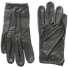 Rothco Large Black Leather Police Duty Search Gloves
