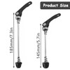 YUTOU Bicycle Quick Release Set Bicycle Quick Release Front Wheel