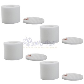 Eztronics Corp4 Sets For Shark NV650 Replacement Foam & Felt Filter Kits, Part # XFF650