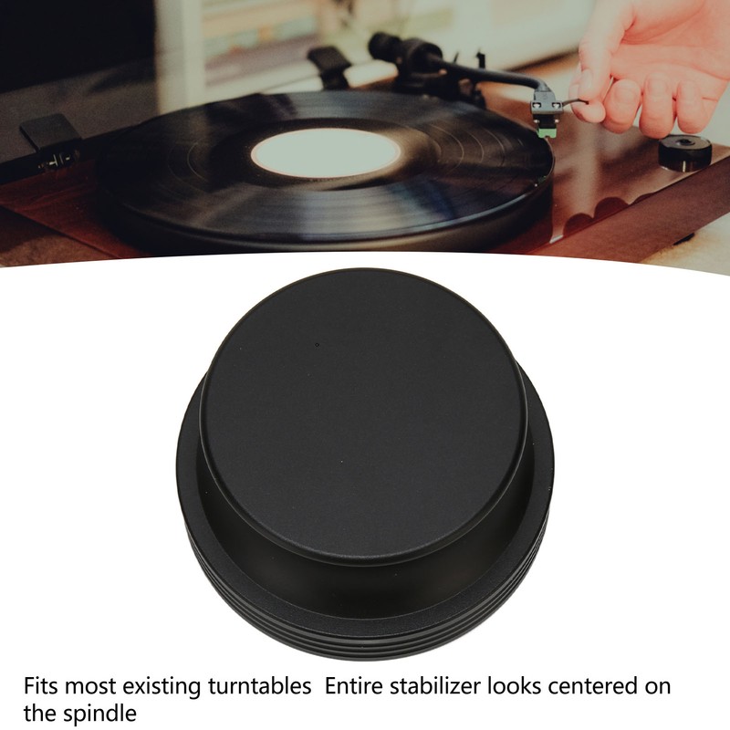 Record Weight Stablizer Universal Aluminum Alloy Reduce Vibration Vinyl Record
