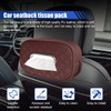 GAOLAOSY Large Car Tissue Holder for 300 Standard Tissues, PU