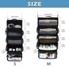 Surblue Travel Hanging Packing Cubes with 2 Hooks Hanging Shelves