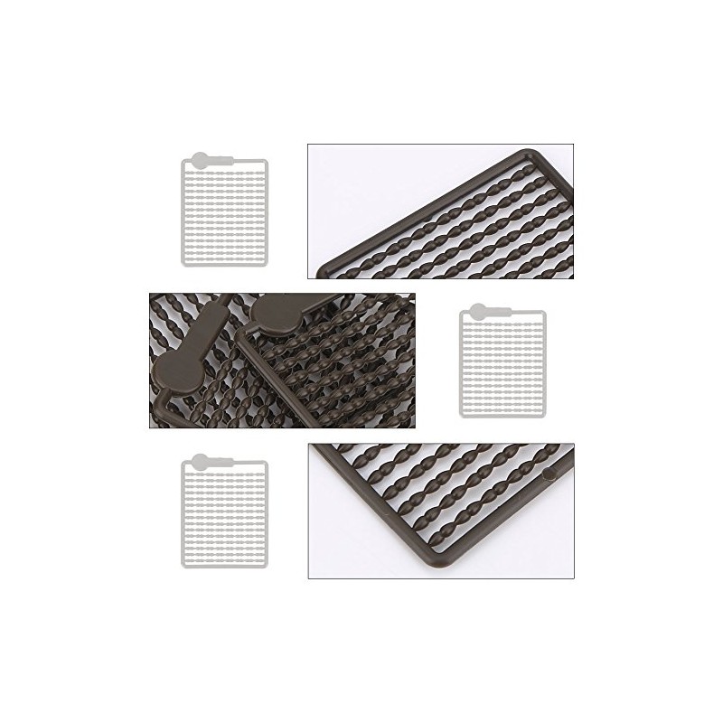 Zerone Boilie Bait Stops, 10Pcs Durable Hair Rig Boilie Bait