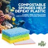 Dr.Hygi® Pop Up Sponges - 6-Pack Eco Sponges Set -