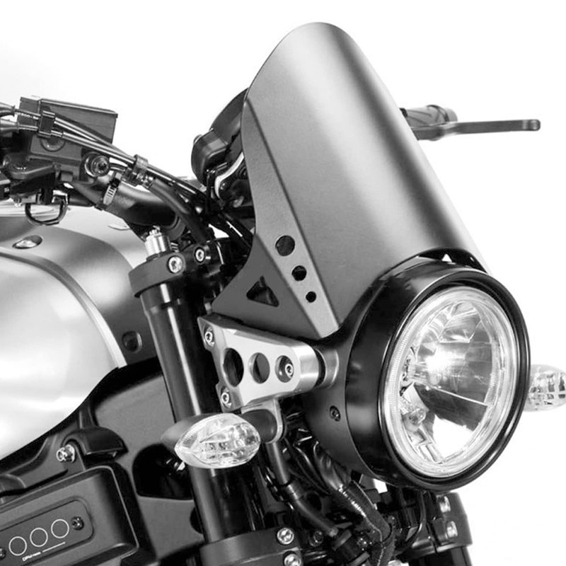 Your XSR900 2016-2022 with The Aluminium Motorcycle Front Windshield Windscreen