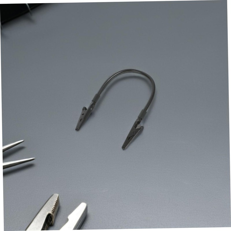 jojofuny 3pcs Dual- Soldering Helper Clips for Crafting and Welding