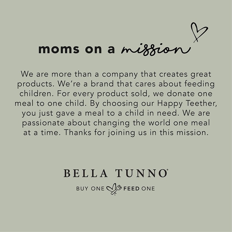 Bella Tunno Wonder Babero de silicona ajustable para niños, duradero