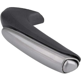 Yctze Cubierta de agarre para manija de automóvil 47115-SNA-A82ZA, cubierta protectora de plástico para freno de mano para Honda Civic Sedan 2006-2011 (negro)