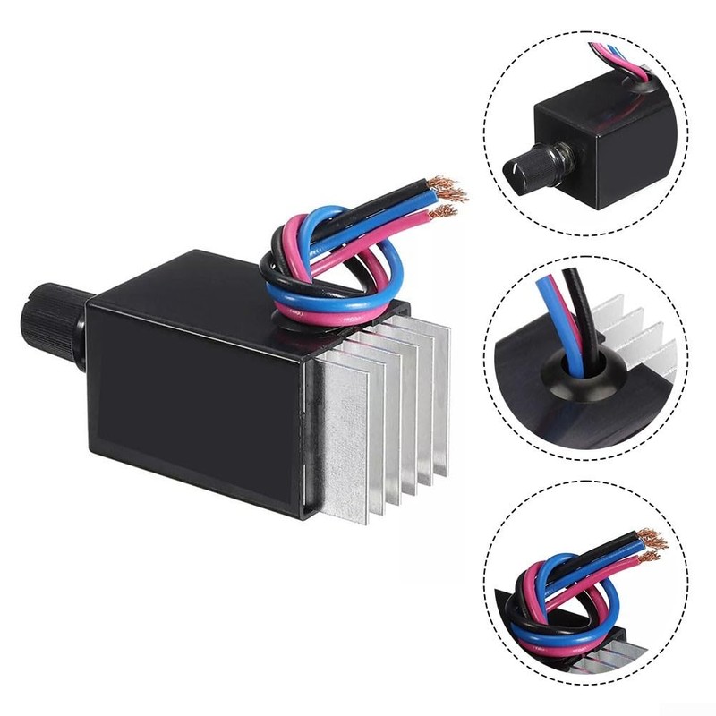 Innovative Design Compact Dimensions of the DC Motor Rheostat Allow