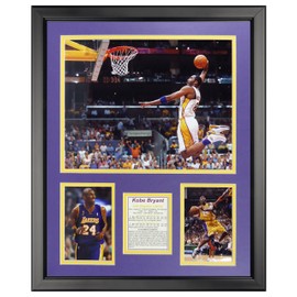 Legends Never Die Kobe Bryant - Dunk Framed Photo Collage, 16" x 20"