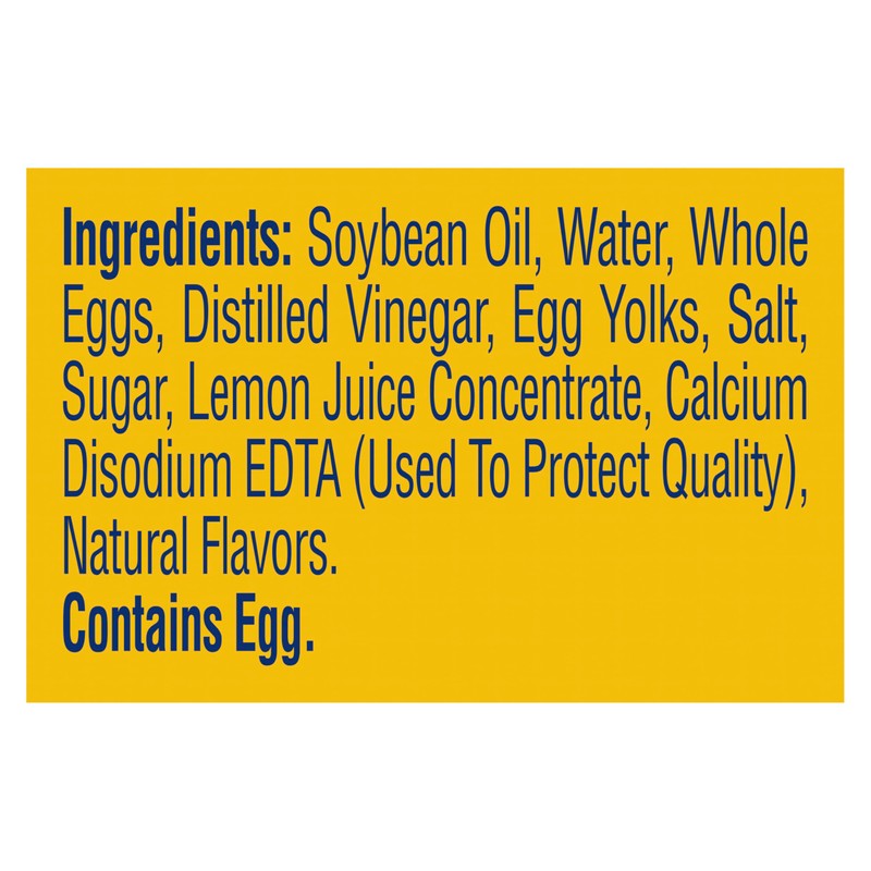 Hellmann's Real Mayonnaise Real Mayo For a Creamy Sandwich Spread