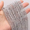 Natural Mini Pearl Beads Irregular Rice Shape Dyed Grey Freshwater