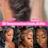 ManeMajesty 18 Inch Body Wave Lace Front Wigs Human Hair
